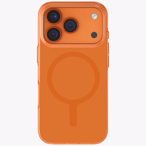 Uniq Clario Magclick lataava suojakuori iPhone 17 Pro:lle - oranssi