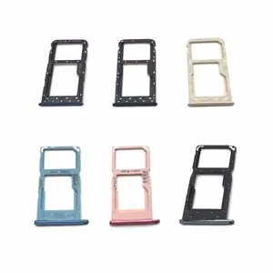 SIM Holder Compatible With Huawei P Smart 2019 SIM card holder Red