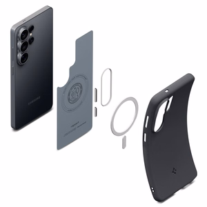 Spigen Nano Pop Mag MagSafe suojakuori Samsung Galaxy S26 Ultra:lle musta