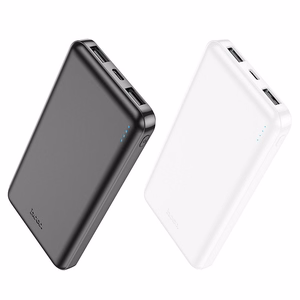 Ulkoinen akku Hoco 10000 mAh 2,1A J100 musta