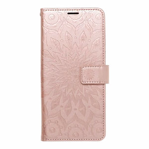 MEZZO Book-suojakuori Samsung A52 5G / A52 LTE ( 4G ) / A52s 5G:lle mandala Rose Gold