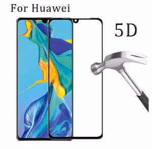 Screen protection glass "5D Full Glue" Huawei P40 Pro 0.18mm curved bulk
