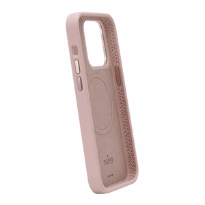 Puro Icon Mag Pro MagSafe Silikoninen Suojakuori iPhone 15 Prolle - vaaleanpunainen