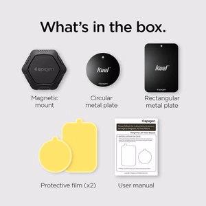 Spigen autoteline Kuel QS11 magneettinen musta