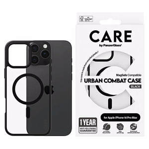 CARE by PanzerGlass Flagship Urban suojakuori iPhone 16 Pro Max 6.9' MagSafe 1360