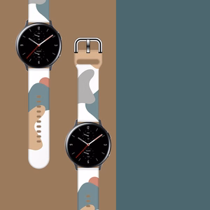 Hihna Moro Samsung Galaxy Watch 40 / 41 / 42 / 43 / 44 mm silikoni rannekorun kellonauha - malli 2