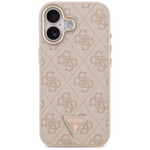 Guess 4G Triangle Logo MagSafe Suojakuori iPhone 17:lle - ruusukultainen