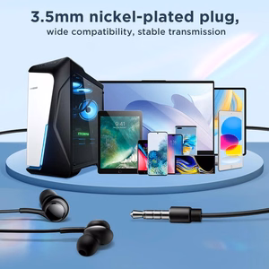 Joyroom JR-EW02 Kuulokkeet 3.5mm Musta