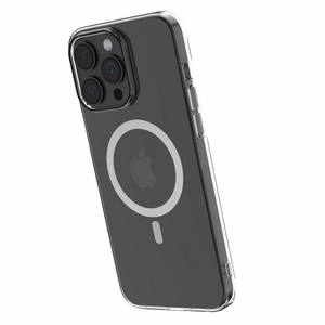 Comma Hard Jacket Mag -kuori iPhone 15 Plus kirkas antibakteerinen