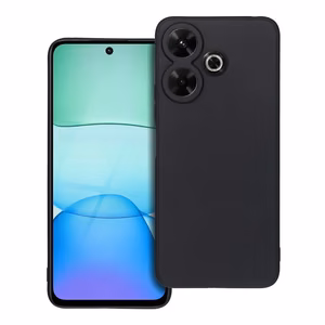 Matt musta Suojakuori Xiaomi Redmi 13X:lle