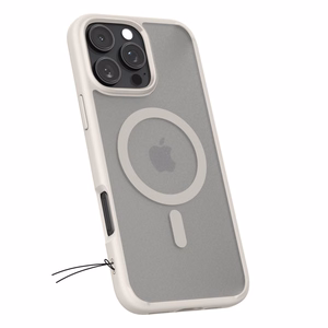 Spigen Ultra Hybrid Mag MagSafe Suojakuori iPhone 16 Pro Max 6,9 - huurrettu luonnontiitaani