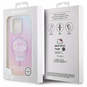Hello Kitty IML 50th Anniversary Magsafe iPhone 16 Pro:lle Suojakuori - Vaaleanpunainen
