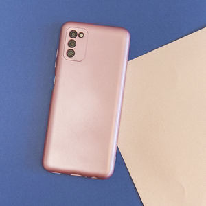 Metallinen suojakuori Samsung Galaxy A25 5G (global) vaaleanpunainen
