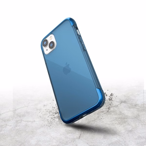 Raptic X-Doria Air Case iPhone 14 panssaroitu kansi sininen