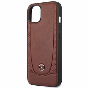 Mercedes MEHCP14MARMRE iPhone 14 Plus 6.7 punainen / punainen kovakuori Leather Urban Bengale