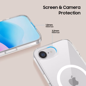 Tech-Protect FlexAir Hybrid MagSafe Case for iPhone 16e / 17e - Clear