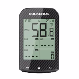 Rockbros M1Pro Bluetooth GPS Bike Computer IPX6 - Black