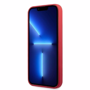 Karl Lagerfeld KLHCP13LSLMP1R iPhone 13 Pro / 13 6.1" hardcase red/red Silicone Plaque