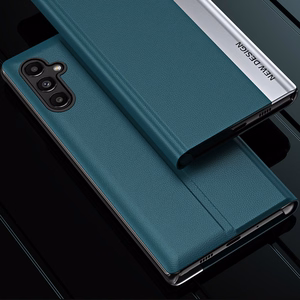 Sleep Case Pro Suojakuori Samsung Galaxy S23+:lle läppäjalusta sininen