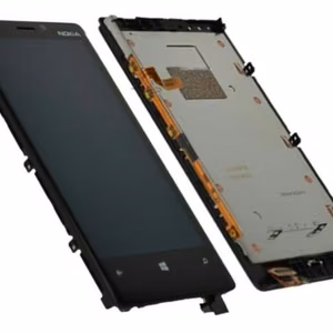 LCD screen Microsoft (Nokia) Lumia 920 with touch screen and frame black original  (used grade B)