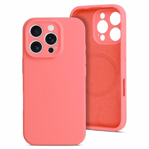 MagColor Pure Suojakuori iPhone 16 Pro:lle punainen