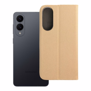 Läppäsuojakuori Samsung S25 EDGE:lle Sensitive Book kultainen