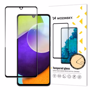 Wozinsky Super Tough Full Glue karkaistu lasi koko näytön kehyksen kanssa asia ystävällinen Samsung Galaxy A33 5G musta musta