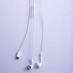 Maxlife wired earphones MXEP-04 USB-C white