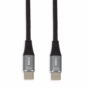 iBOX IKUTC USB-C-kaapeli 60W 2 m, musta