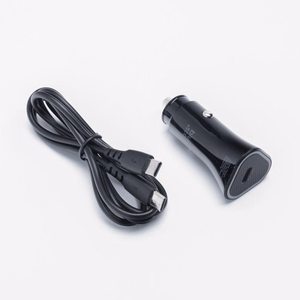 Autolaturi Blue Star USB C QC3.0 PD AFC 3A 20W + kaapeli USB C - USB C musta