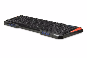 iBox IKS855 keyboard USB English Black