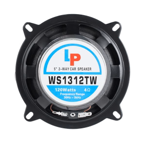 5 tuuman 2-tiekaiutin autoon WS-1312TW, 100 W