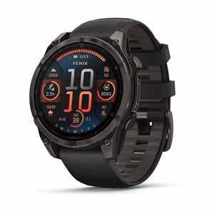 Garmin Fenix 8 Sapphire älykello, musta/harmaa 010-02904-21