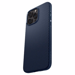 Spigen Liquid Air Suojakuori iPhone 15 Pro Max:lle - laivastonsininen