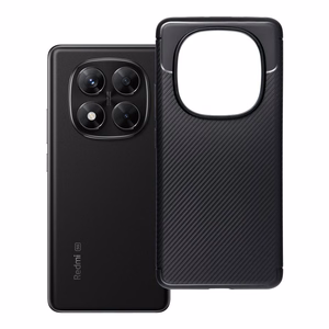 Suojakuori Xiaomi Redmi Note 14 PRO PLUS 5G:lle Carbon Premium musta