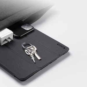 DUX DUCIS DOMO taittuva suojakuori kynälokerolla Samsung Tab S10 Ultra/S9 Ultra/S8 Ultra - musta