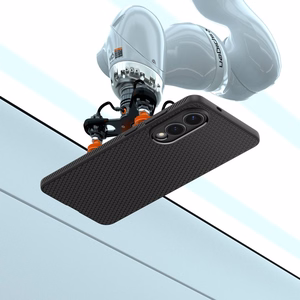Spigen Liquid Air Suojakuori Samsung Galaxy S25 Edge:lle - musta
