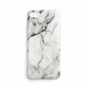 Wozinsky Marble TPU tapauksessa kansi Xiaomi Redmi 10X 4G / Xiaomi Redmi Note 9 valkoinen