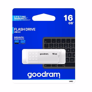 Goodram USB-muisti 16 GB USB 2.0 UME2 valkoinen