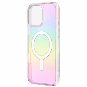 Uniq Iridescia Magclick Lataus Suojakuori iPhone 16:lle - Monivärinen
