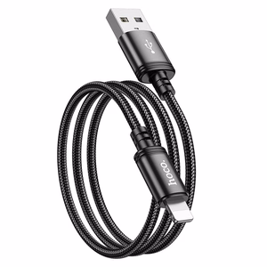Hoco USB-A - Lightning -kaapeli 2,4A 1 m X89 - musta