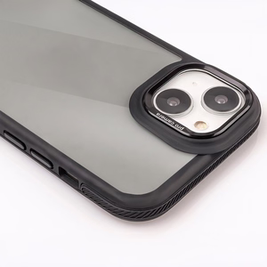 Crystal Black -kuori Samsung Galaxy M55 5G musta