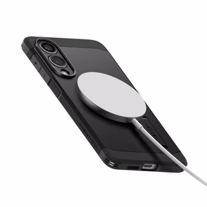 Spigen Tough Armor MagSafe Suojakuori Samsung Galaxy S25 Edge:lle - musta