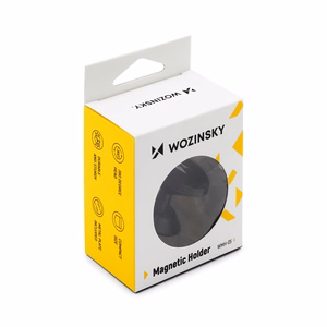 Wozinsky Magneettinen auton kiinnike kojelautaan 360 itseliimautuva musta (WMH-05)