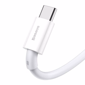 USB-kaapeli Baseus Superior USB - Type-C 66W 2,0m valkoinen CATYS-A02