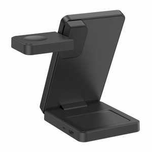 Tech-Protect A56 3-in-1 MagSafe langaton laturi ja 100 cm USB-C / USB-C-kaapeli – musta