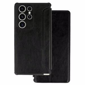 Razor Leather läppäsuojakuori Xiaomi Redmi Note 11 Pro/Note 11 Pro 5G:lle - musta