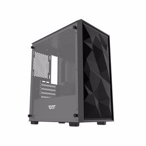 Darkflash M305 Mesh tietokonekotelo ilman tuulettimia (musta)
