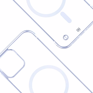 3mk Just20g MagCase iPhone 15 Plus:lle - Läpinäkyvä