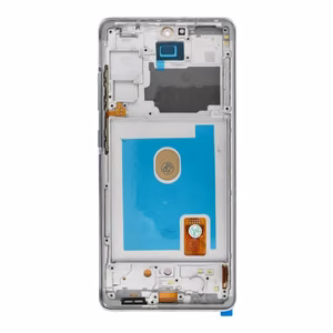 FixCell LCD-näyttö Samsung S20 FE OLED kehyksellä valkoinen